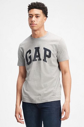 GAP Adults(갭) [남성] 베이직 로고 코튼 티셔츠 | S.I.VILLAGE (에스아이빌리지)