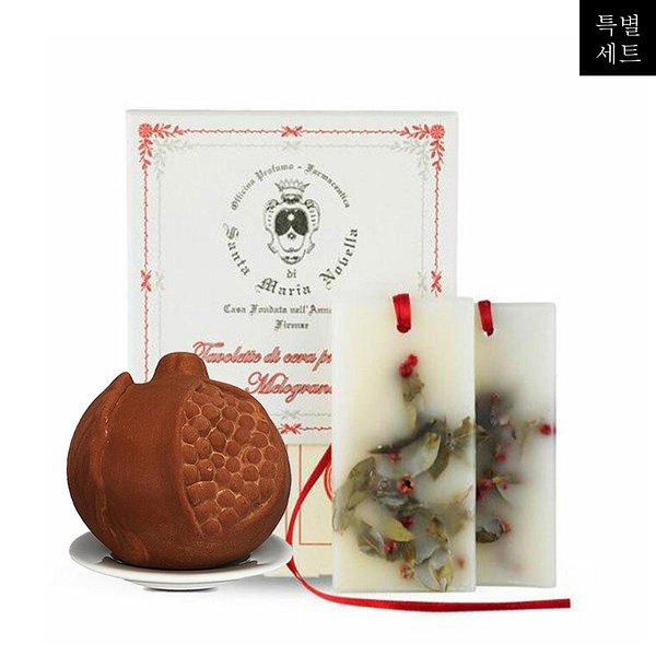 Santa Maria Novella 산타마리아노벨라 산타마리아노벨라 멜로그라노 세트 왁스타블렛 테라코타 S I