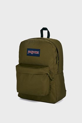 JANSPORT(잔스포츠) 잔스포츠 슈퍼브레이크 플러스 랩탑 ARMY GREEN | S.I.VILLAGE (에스아이빌리지)