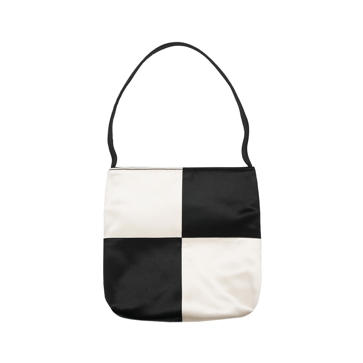 トートバッグ hai Vera Checkerboard Bag (Brown & Ivory) 하이(Hai) | 하이 hai Vera Checkerboard bag (brown & ivory
