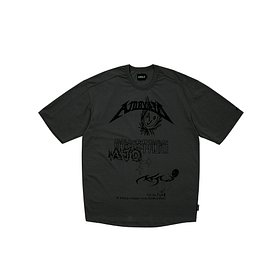 AJOBYAJO(아조바이아조) AJO Collage T-Shirt [CHARCOAL] | S.I.VILLAGE (에스아이빌리지)