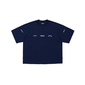 AJOBYAJO(아조바이아조) Total Logo T-Shirt [NAVY] | S.I.VILLAGE (에스아이빌리지)