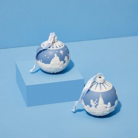 WEDGWOOD(웨지우드) 크리스마스 오너먼트 드레싱 더 트리 버블 | S.I.VILLAGE (에스아이빌리지)