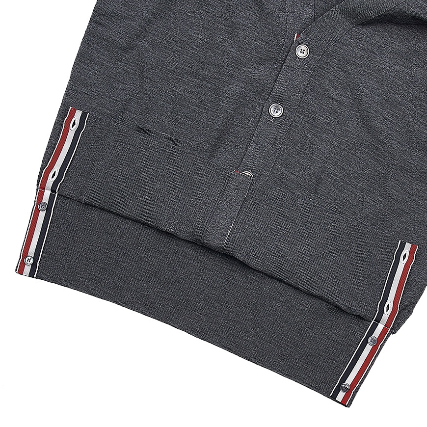 THOM BROWNE(톰브라운) [톰브라운] 4바 스트라이프 울 가디건