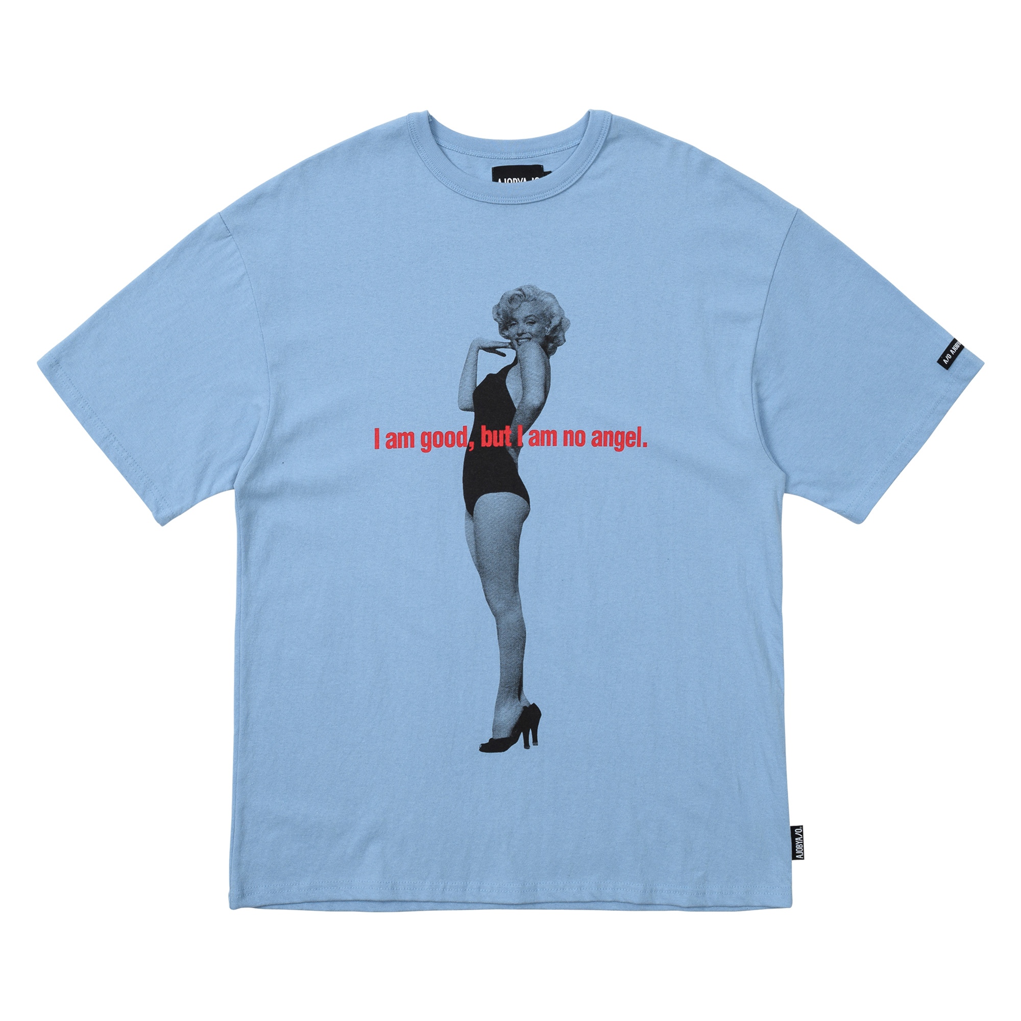 MM Slogan T-Shirt [SKY BLUE]