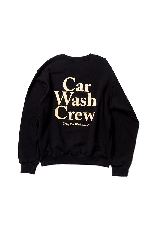 CRAZY CAR WASH CREW (종료)(크레이지 카 워시 크루) CAR WASH CREW SWEATSHIRTS BLACK | S.I.VILLAGE (에스아이빌리지) [CRAZY... 