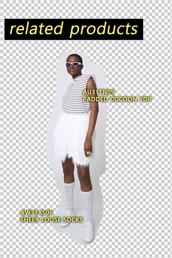 ATHPLATFORM(애스플래폼) AW31PS08 FRINGE TULLE G SHORTS_WHITE | S.I.VILLAGE (에스아이빌리지) [ATHPLATFORM]AW31PS08 FRINGE... 