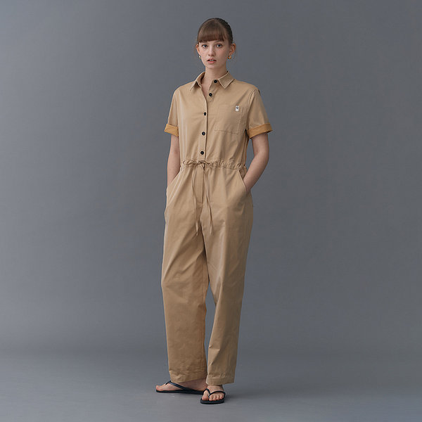 Tomboy Jumpsuit_Beige