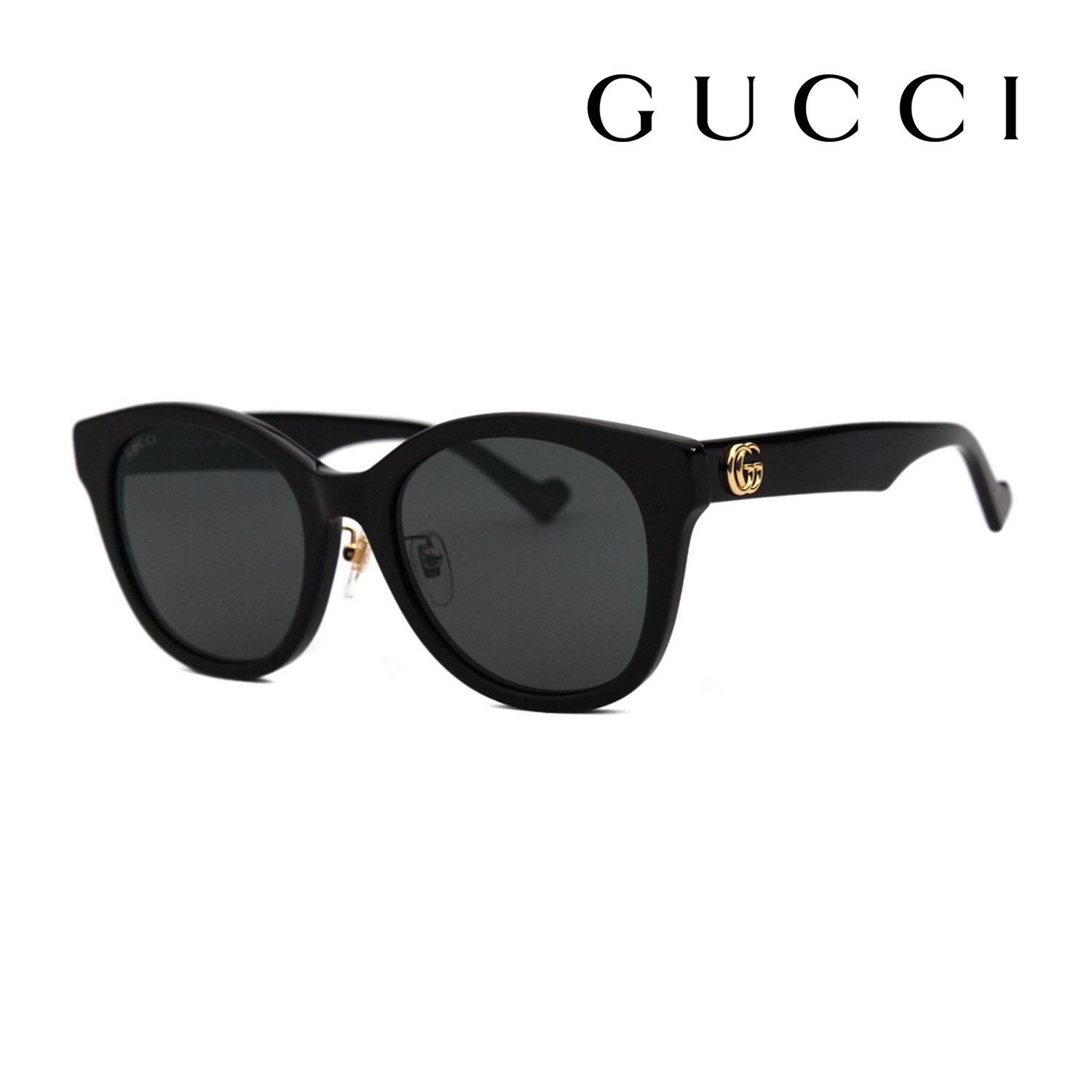 GUCCI EYEWEAR(구찌) 구찌 GG1002SK 001 공식수입 라운드 뿔테 명품 선글라스 | S.I.VILLAGE (에스 ...