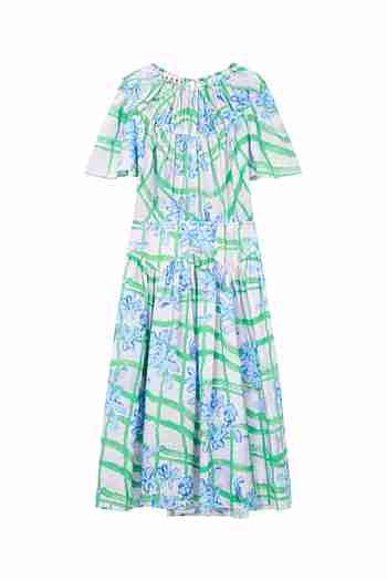 MARNI(마르니) 플라워 프린트 라미 드레스 | S.I.VILLAGE (에스아이빌리지)
