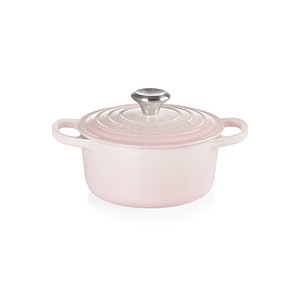 LE CREUSET(르크루제) [르크루제] 북유럽 컬렉션 시그니처 원형냄비 16cm-쉘핑크 | S.I.VILLAGE (에스아이빌리지)