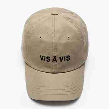 VIS A VIS(비자비) [레드벨벳 예리, 이하늬 착용] V LOGO CAP (BEIGE) | S.I.VILLAGE (에스아이빌리지)