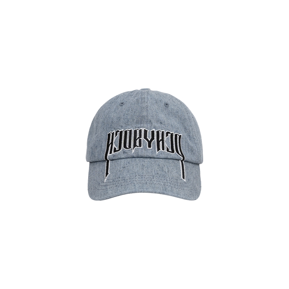 AJOBYAJO(아조바이아조) Arch Logo Denim Cap [SKY BLUE] | 신세계V