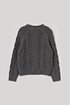 Vintage Cable Knit (Gray)