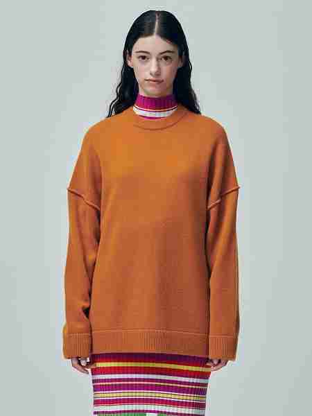 JE NE SAIS QUOI(주느세콰) BISCUIT PULLOVER_BROWN | S.I.VILLAGE (에스아이빌리지)