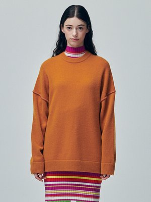 JE NE SAIS QUOI(주느세콰) BISCUIT PULLOVER_BROWN | S.I.VILLAGE (에스아이빌리지)