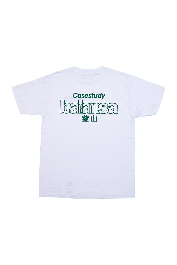 [CASESTUDY GOLF CLUB X BALANSA]WH BALANSA TEE - S.I.VILLAGE [CASESTUDY][CASESTUDY GOLF CLUB X BALANSA]WH BALANSA TEE - 