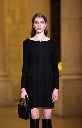 OUI MAIS NON(위메농) Harper wool tweed dress | S.I.VILLAGE (에스아이빌리지)