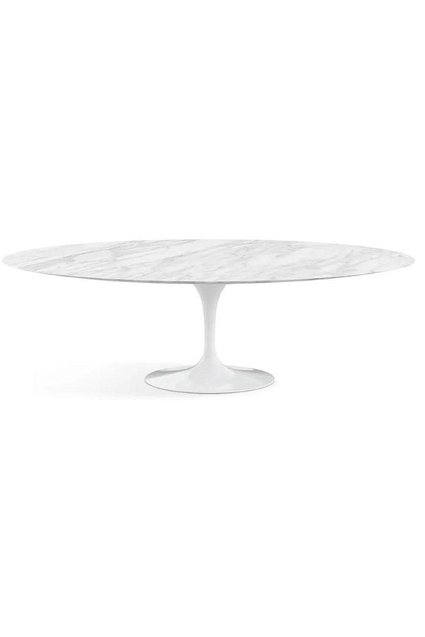 [Knoll] Saarinen Oval Dining Table 244cm(Statuarietto)