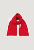 Cashmere Blended muffler (Red)