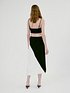 COLORBLOCK SKIRT (BLACK/WHITE)