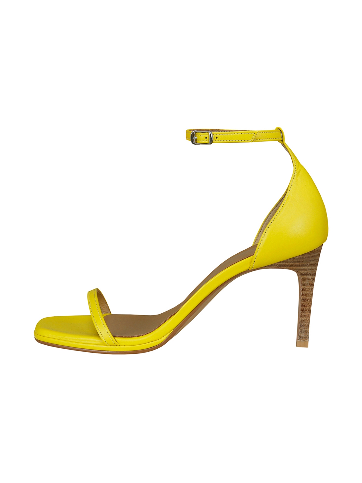 ANKLE STRAP SANDALS (YELLOW)