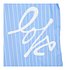 ★장기용 김명민 착용★ [LOVE] + ECO BAG SET 블루 스트라이프 프린트 셔츠