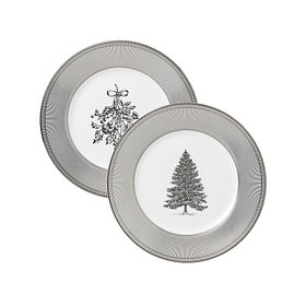 WEDGWOOD(웨지우드) 윈터화이트 20cm 접시 2p | S.I.VILLAGE (에스아이빌리지)