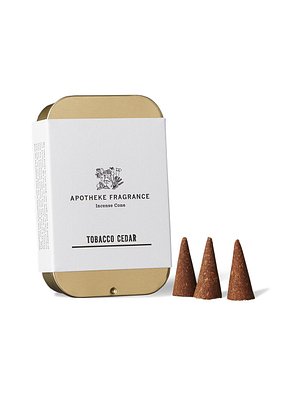 [Apotheke Fragrance]INCENSE CONE / Tobacco Cedar