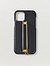 IPHONE 14PRO/14PRO MAX CASE with Leather Strap BLACK