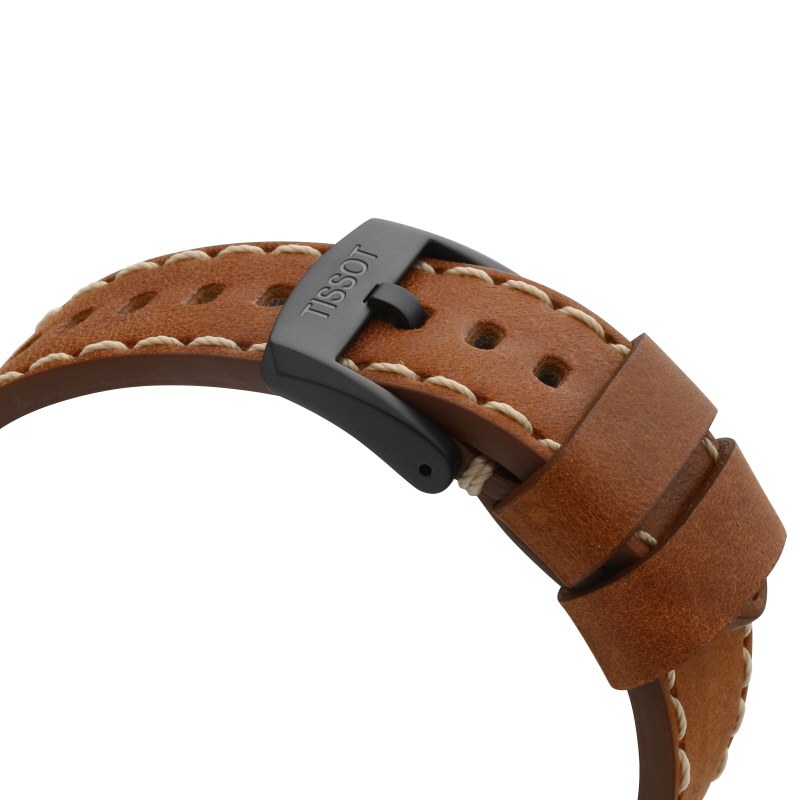 TISSOT(티쏘) [TISSOT]티쏘 T116.617.36.057.00 (T1166173605700) 크로노 XL 남성 가죽 ...