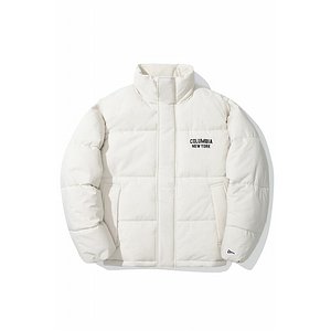 COLUMBIA UNIVERSITY(컬럼비아 유니버시티) NEW YORK ARCH EMB HEAVY JACKET 브라이트화이트 | S.I.VILLAGE (에스아이빌리지)