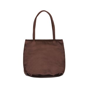 HAI(하이) 하이 hai Little silk bag (dark brown) | S.I.VILLAGE (에스아이빌리지)