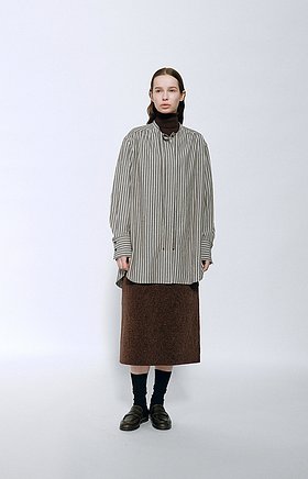 GU_DE(구드) Tiana Knit Skirt - Umber | S.I.VILLAGE (에스아이빌리지)