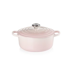 LE CREUSET(르크루제) [르크루제] 북유럽 컬렉션 시그니처 원형냄비 20cm-쉘핑크 | S.I.VILLAGE (에스아이빌리지)