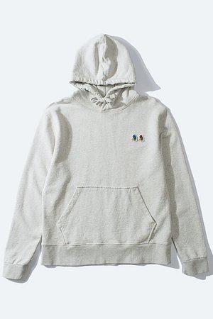 EDMMOND STUDIOS(에드몬드 스튜디오) [에드몬드 스튜디오] SPECIAL DUCK HOODIE GREY MELANGE | S.I.VILLAGE (에스아이빌리지)