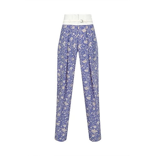 YCH(와이씨에이치) [SS22] HIGHT WAIST PRINTED PANTS | S.I.VILLAGE (에스아이빌리지) [YCH][SS22] HIGHT WAIST PRINTED PANTS - 
