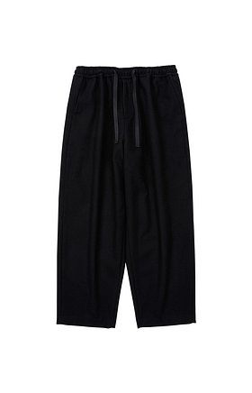 Oversized Wool Trousers [BLACK]