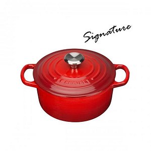 LE CREUSET(르크루제) [르크루제 ] 시그니처 원형 18cm-빨강 | S.I.VILLAGE (에스아이빌리지)