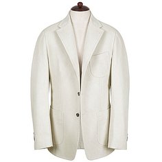 10s Washed Cotton Jacket (Ivory)