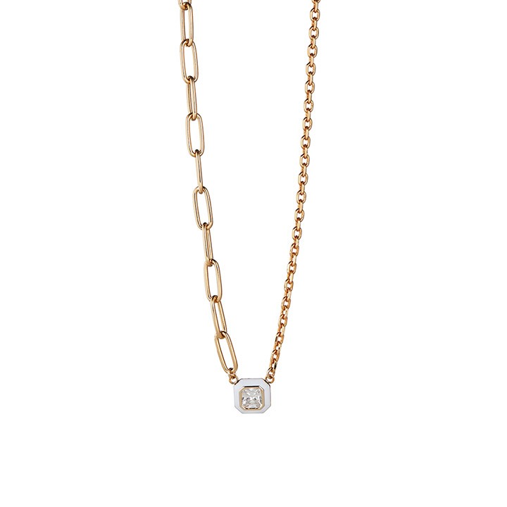 [TANI by MINETANI] 韓国☆Claire Asscher cut Necklace Designer fashion, Seoul-fully created | W Concept