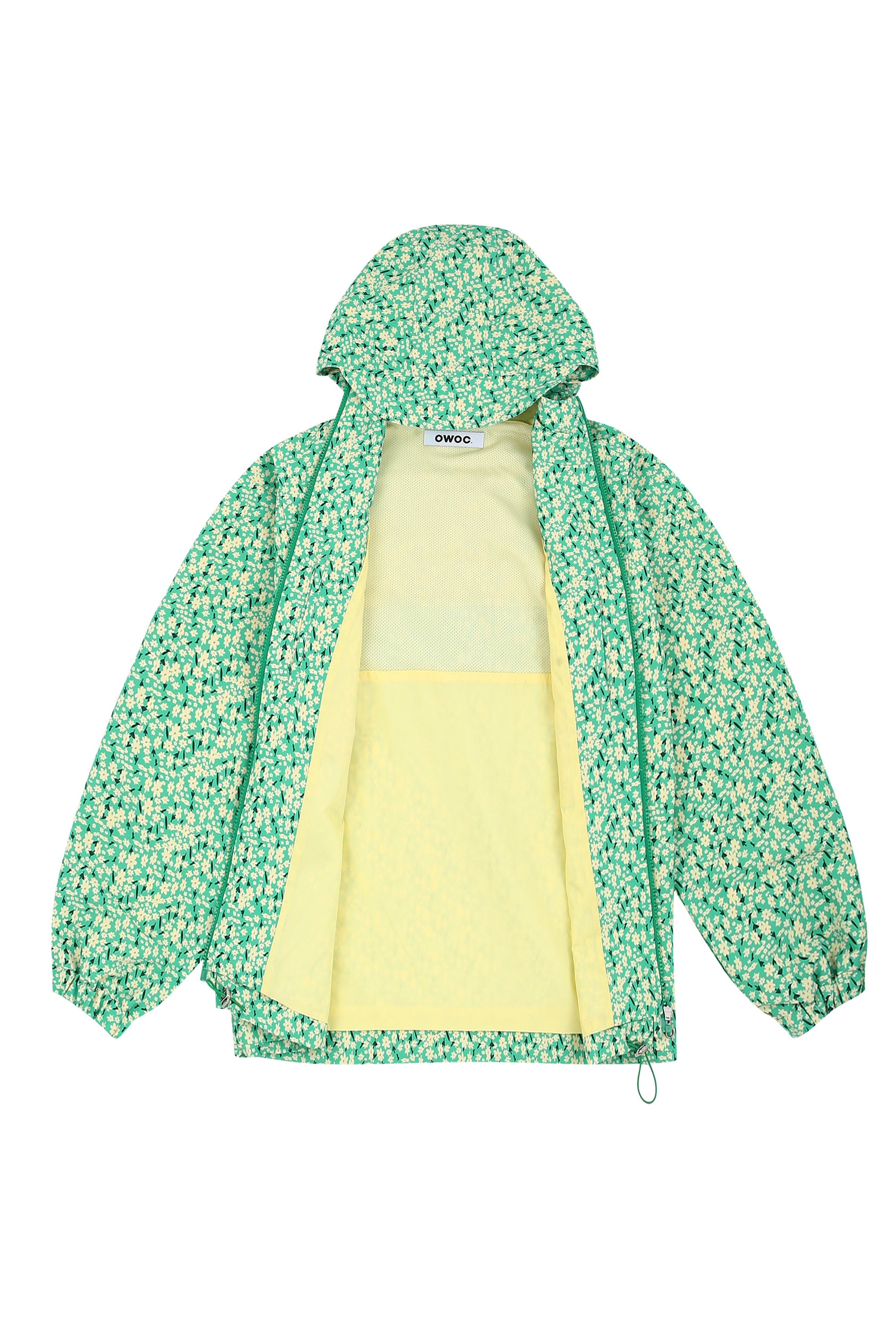 HOODED WIND BREAKER(GREEN)