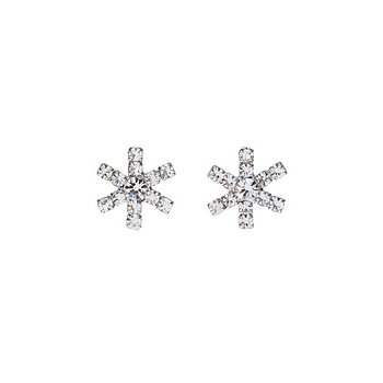 [권나라 착용] Holiday Snowflake Earrings