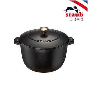 STAUB(스타우브) [공식][스타우브] 패밀리 라이스 꼬꼬떼 20cm 블랙 (ST1722023) | S.I.VILLAGE (에스아이빌리지)