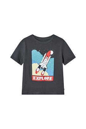 GAP Kids(갭키즈) [토들러 남아 2-5세] 프론트 그래픽 크루넥 티셔츠 | S.I.VILLAGE (에스아이빌리지)