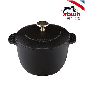 STAUB(스타우브) [스타우브]라이스 꼬꼬떼 16cm 블랙 ST1721625 | S.I.VILLAGE (에스아이빌리지)