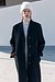 LE MONDE Cashmere Virgin Wool Collarless Coat_Black