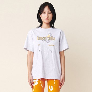 Limoncello T-shirt Melange Grey
