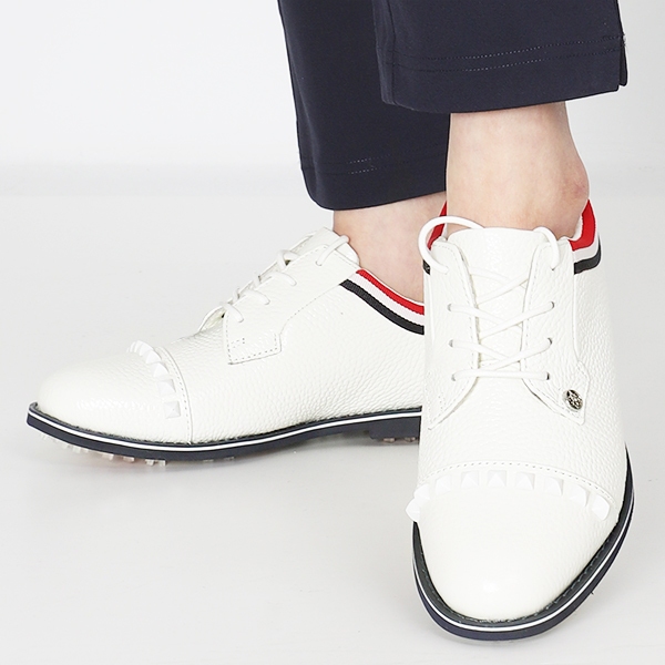 Giày G/Fore Grosgrain Stud Cap Toe 'Snow' G4LS21EF06