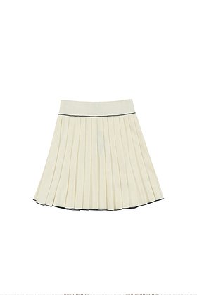 OUT OF TRUNK(아웃오브트렁크) Pleats Skirt (Ivory) | S.I.VILLAGE (에스아이빌리지)